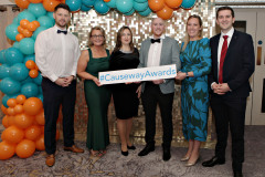 The team from Seating Matters at The Causeway Chamber of Commerce CC&G People Awards 2024 in partnership with Go Succeed (NI Business Support) held at the Lodge Hotel.