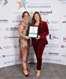 Maria McLaughlin and Roisin McAteer of Admin Answers NI at The Causeway Chamber of Commerce CC&G People Awards 2024 in partnership with Go Succeed (NI Business Support) held at the Lodge Hotel.