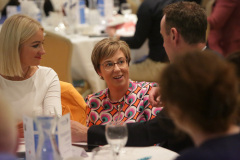 Guests chatting at the Causeway Chamber's President's Lunch held at the Lodge Hotel, Coleraine.     33 Presidents Lunch